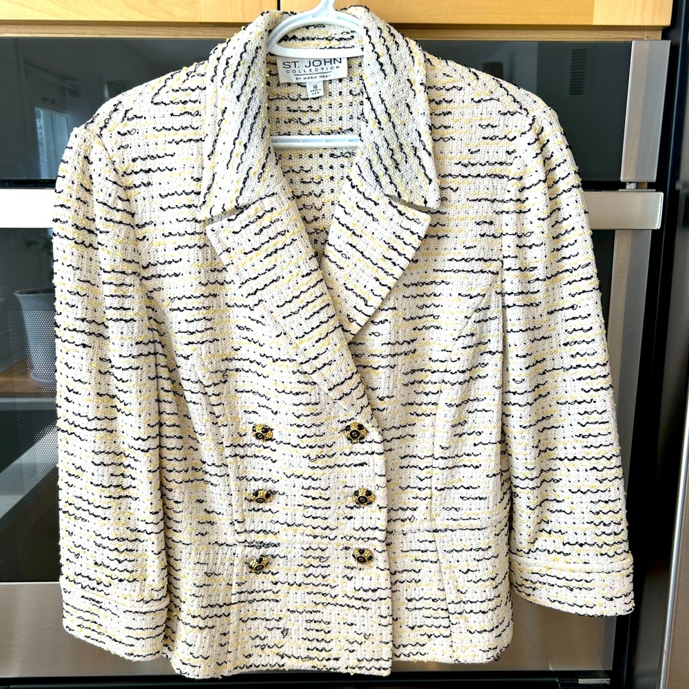 St. John Collection Bouclé Jacket